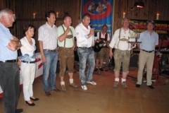 Sommermeeting Schlögen 2012 Stadl Party