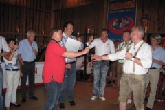 Sommermeeting Schlögen 2012 Stadl Party