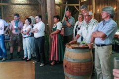 Sommermeeting Schlögen 2012 Stadl Party