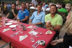 Sommermeeting Schlögen 2012 Abendessen