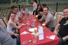 Sommermeeting Schlögen 2012 Abendessen