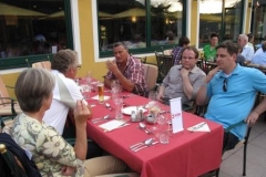 Sommermeeting Schlögen 2012 Abendessen