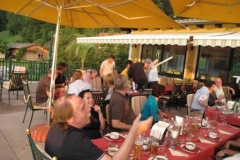 Sommermeeting Schlögen 2012 Abendessen