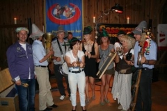 Sommermeeting Schlögen 2012 Stadl Party